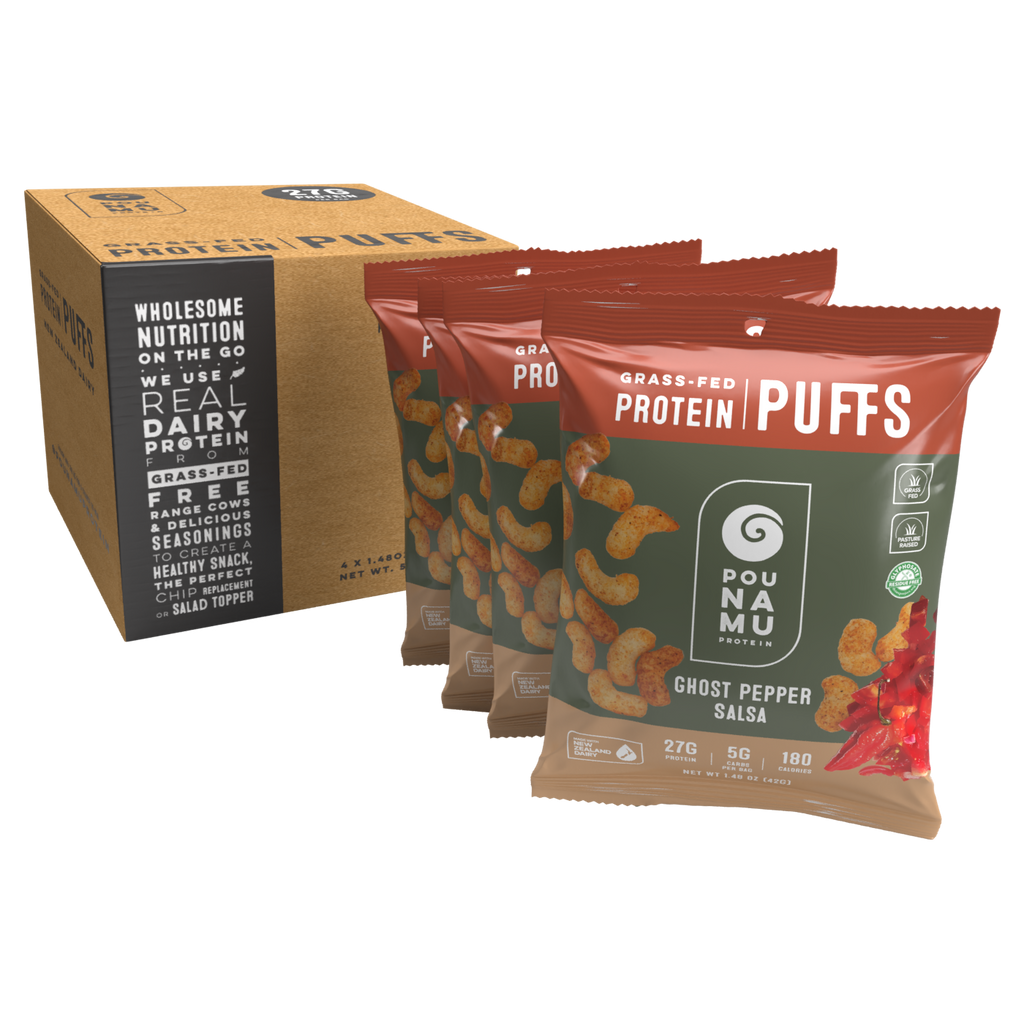 Protein Puffs - Ghost Pepper Salsa