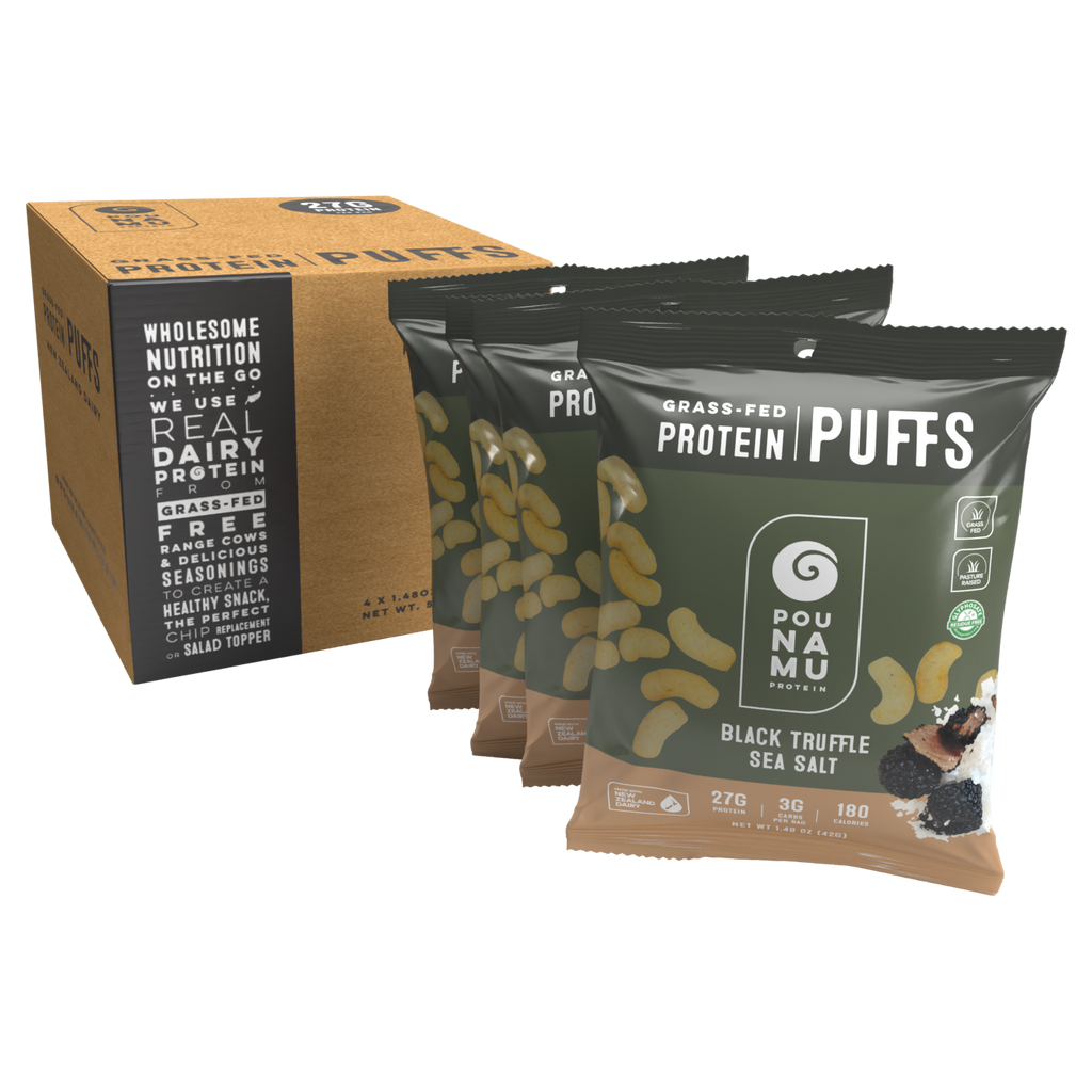 Protein Puffs - Black Truffle, Sea Salt